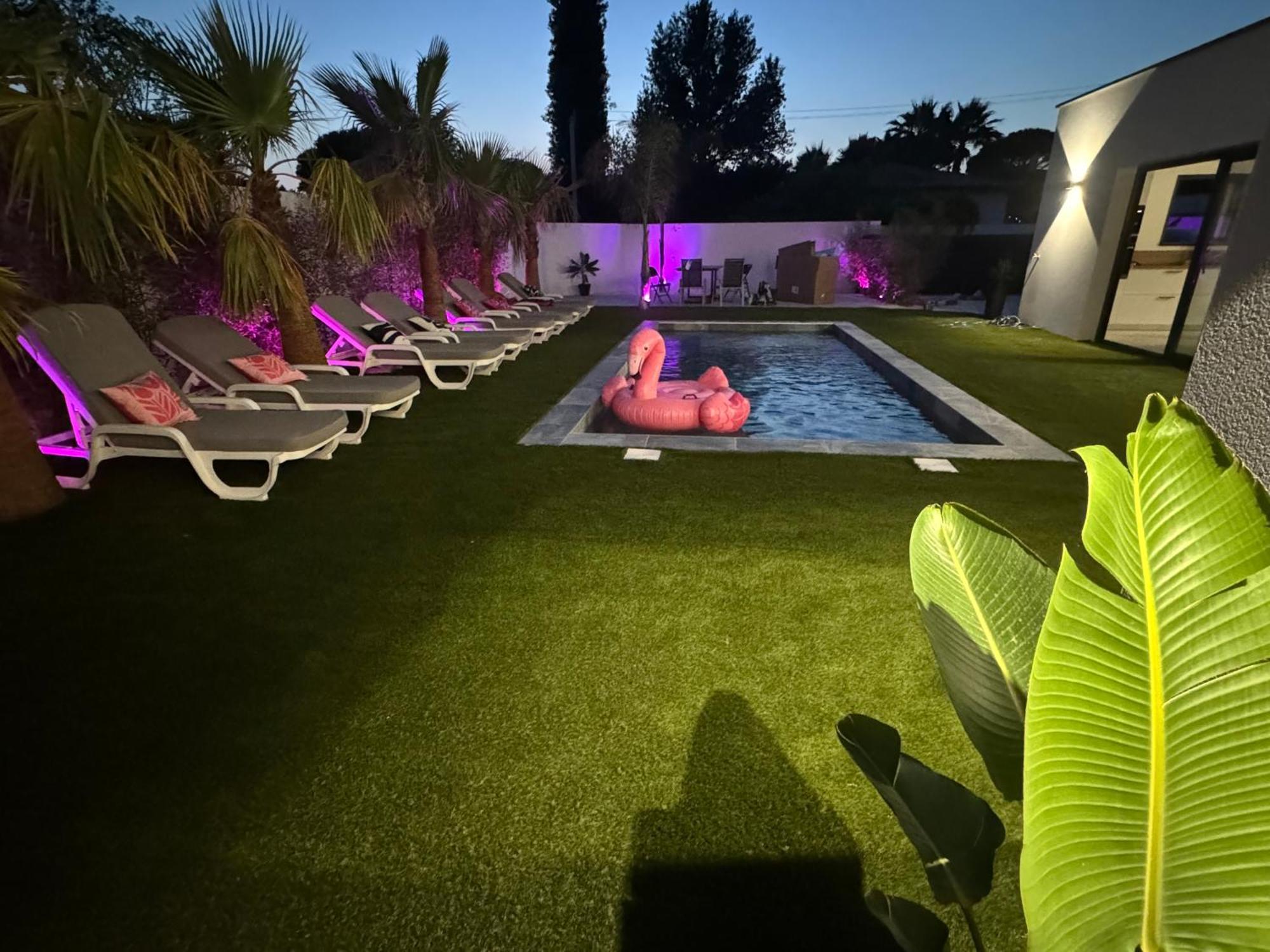 Villa Vanille Cap D Agde Luxe Piscine Chauffee 5 Etoiles