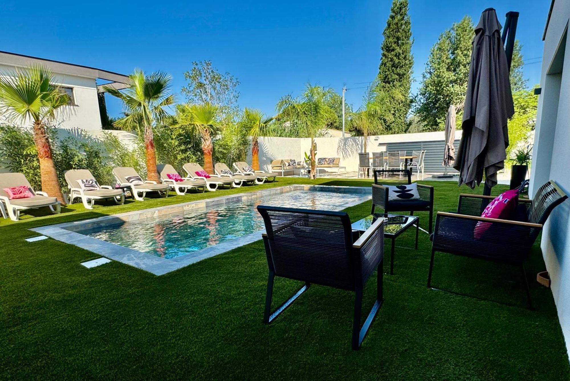 Vanille Cap D Agde Luxe Piscine Chauffee 5 Etoiles Villa *